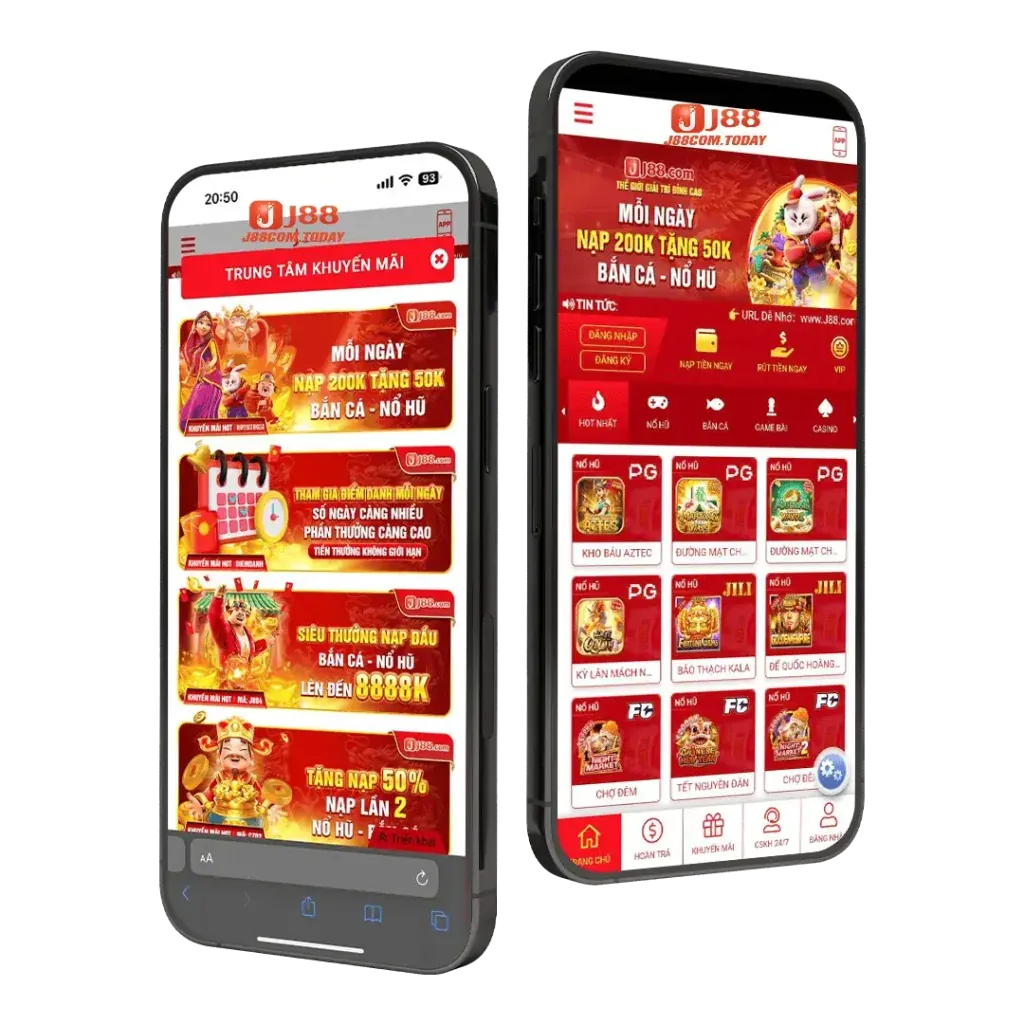Điện thoại thông minh hiển thị ứng dụng 7club APK
